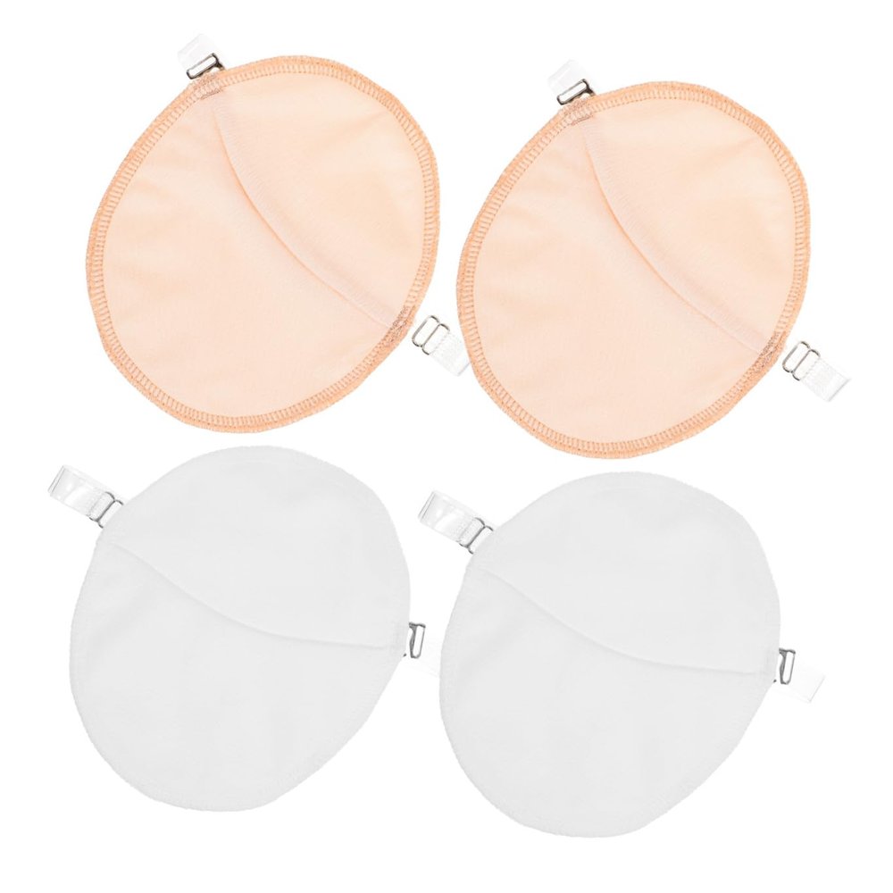 SEWACC 2 Pairs Underarm Sweat Pads with Straps Moisture Control and Quick-dry Absorbent Underarm Guards for Women Washable for Summer Use