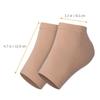 2 Pairs Silicone Heel Protector Socks, Cotton Comfortable Foot Sleeves view 2