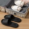 LUNASCULP Shower Shoes Travel Foldable Portable Non Slip Slippers for Hotel Guests Swimming Spa Unisex Men Women Lightweight EVA Bathroom Slides Quick Drying Water Resistant Footwear view 2
