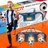 E E-JET GAMES Soccer Trainer, Soccer Exercises Training Set | Improve Agility First Touch Ball Control & Foot-Eye Coordination Hand-Eye view 1