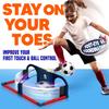E E-JET GAMES Soccer Trainer, Soccer Exercises Training Set | Improve Agility First Touch Ball Control & Foot-Eye Coordination Hand-Eye view 2