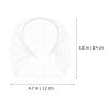 ABOOFAN Rhinestone Veil Headband White Gauze Bridal Accessory view 2