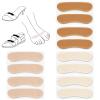Cutecrop 6 Pairs Sandal Strap Cushion Strips Shoe Strap Cushion,Light Color view 1