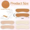 Cutecrop 6 Pairs Sandal Strap Cushion Strips Shoe Strap Cushion,Light Color view 2