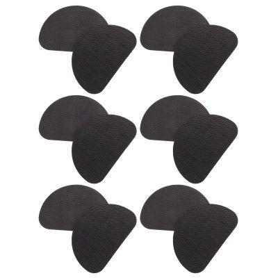12 Pairs Anti-Slip Rubber Sole Pads, Wear-Resistant Shoe Stickers