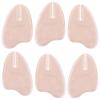 Metatarsal Toe Cushions for Sandals, 3 Pairs Suede Fabric Beige view 1