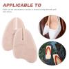 Metatarsal Toe Cushions for Sandals, 3 Pairs Suede Fabric Beige view 3