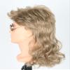 LeMarnia Mens Mullet Wig, 70s 80s Retro Wavy Curly Wig, Blonde Brown Synthetic Costume Wig for Halloween, Theme Party & Cosplay view 3