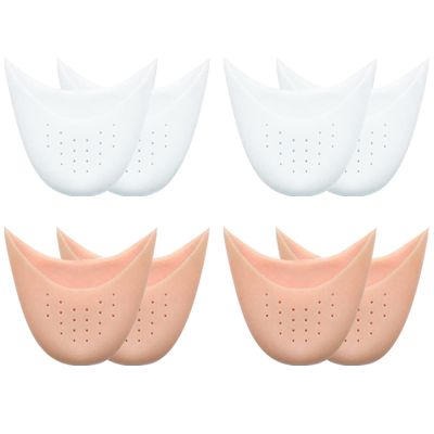 Silicone Gel Toe Covers,4 Pairs Breathable Hole Toe Protectors
