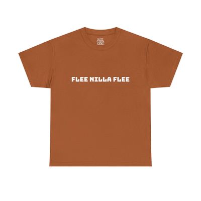 Flee Nilla Flee Dark T-Shirt. Texas Orange