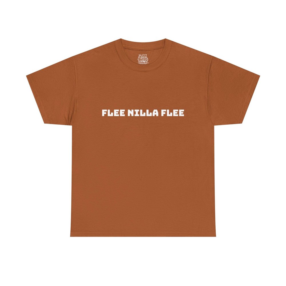 Flee Nilla Flee Dark T-Shirt. Texas Orange