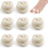 8 Pcs Lambs Wool for Feet, Soft Lambs wool for Toes, Separators Cushion view 1