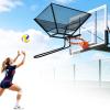 AugFir Volleyball Target Setter Trainer, Volleyball Training Equiment with Multi-Directional Catch Extension Net, Setter Drill Equipment for Indoor & Outdoor (Grey) view 1