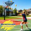 AugFir Volleyball Target Setter Trainer, Volleyball Training Equiment with Multi-Directional Catch Extension Net, Setter Drill Equipment for Indoor & Outdoor (Grey) view 2