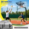 AugFir Volleyball Target Setter Trainer, Volleyball Training Equiment with Multi-Directional Catch Extension Net, Setter Drill Equipment for Indoor & Outdoor (Grey) view 3