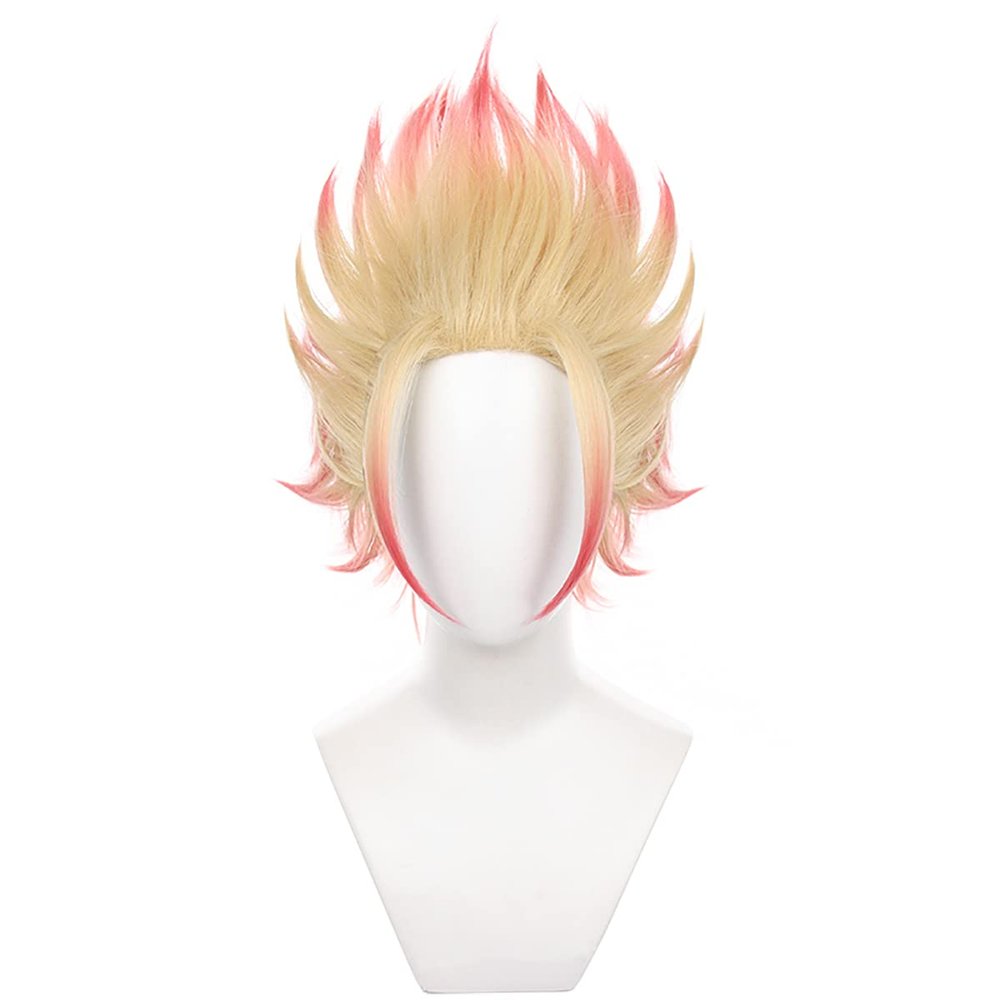 CWACVAEOP Blue Lock Shidou Ryusei Cosplay Wig Halloween Christmas Comic Convention Role Play Heat Resistant Synthetic Wigs+ Wig Cap