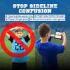 Wristband Interactive WBI Flag Football Wristbands with Plays - 6 Pack view 2