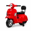Licensed Vespa Kids Electric Scooter, 6V 4-Wheel Ride on Motorcycle view 1