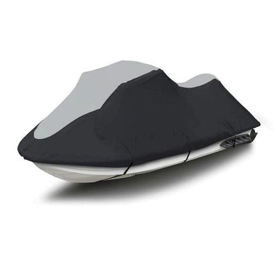 SBU Super Heavy-Duty Top of The Line Jetski Cover Compatible for Yamaha VX 2005-2009 Watercraft PWC Cover Black/Grey