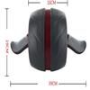 Perfect Fitness Ab Carver Pro Roller Wheel With Built In Spring Resistance, At Home Core Workout Equipment, Red view 4