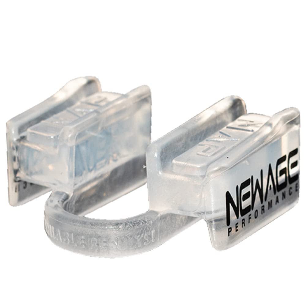 New Age Performance 6DS Weightlifting Mouthpiece, Increase Strength & Reps for Lifting, Powerlifting, Strongmen, Bodybuilding, Calisthenics, Workout Accessory, Fitness Gear (Clear)