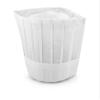 New Star Foodservice 32208 Disposable Non Woven Flat Chef Hat, 9-Inch, White, Set of 10 view 1