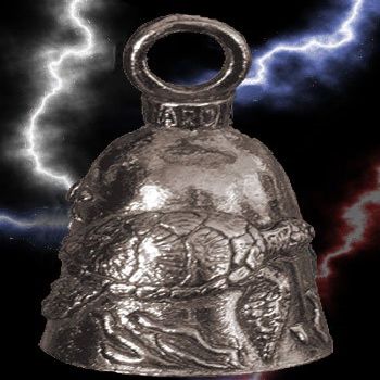 Sea Turtle Guardian Bell and hanger