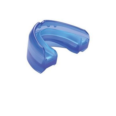 Shock Doctor Braces Football Mouth Guard, Upper and Lower Teeth. Convertible, Ultra Double Protection, Comfortable and Durable Mouthguard.