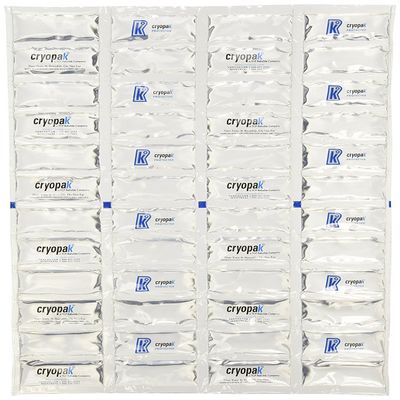 Cryopak 4 Large Multi Purpose Reusable 12x17 Non Toxic Ice Blanket Freeze Pack for Coolers Boating Fishing Camping Keep Food Fresh