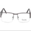 Tuscany Men's Eyeglasses 536 05 Gunmetal Half Rim Optical Frame 52mm view 2