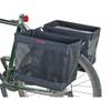Bushwhacker Omaha Bicycle Grocery Panniers  Foldable Bike Rack Bags & Basket for Groceries  Easy 3-Point Mounting System  Pair of Rear Bags for Shopping and Cycling Commuting view 1