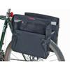 Bushwhacker Omaha Bicycle Grocery Panniers  Foldable Bike Rack Bags & Basket for Groceries  Easy 3-Point Mounting System  Pair of Rear Bags for Shopping and Cycling Commuting view 2