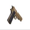 Soft AIR USA Colt 1911 A1 Spring Airsoft Pistol with Metal Slide, 345 FPS, Brown view 4