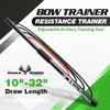 Bow Trainer Resistance Trainer - Adjustable Archery Training Tool with 10"- 32" Draw Length & 1-100 lb Draw Weight - Enhance Strength, Stamina & Technique for Bow Enthusiasts view 2