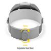 Illumify Lighted Head Magnifier Visor w/Removable LED view 4
