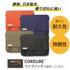 LIHIT LAB Carrying Pouch (Laptop Sleeve), 8.3 x 11.4 Inches, Navy (A7576-11) view 3