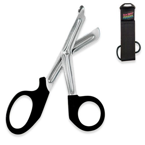 Innovative Concepts Sea Snips Cutting Tool with Holster Green