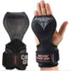 Cobra Grips PRO Best Weight Lifting Gloves, Heavy Duty Straps, Alternative to Power Lifting Hooks, Power Lifting, For Deadlifts With Built in Adjustable Neoprene Padded Wrist Wrap Support. view 1