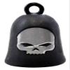 Harley-Davidson Willie G Skull Matte Black Ride Bell, Gray Logo HRB052 view 1