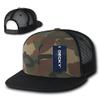 DECKY Mens Trucker Hat Baseball-caps, Black/Woodland/Black view 2