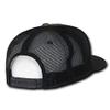DECKY Mens Trucker Hat Baseball-caps, Black/Woodland/Black view 3
