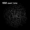 Viper by GLD Products Dart Accessory: Tufflex II 1/4" Thread Soft Tip Dart Points, Black, 100 Pack (37-1607-01) view 3