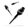 Viper by GLD Products Dart Accessory: Tufflex II 1/4" Thread Soft Tip Dart Points, Black, 100 Pack (37-1607-01) view 4