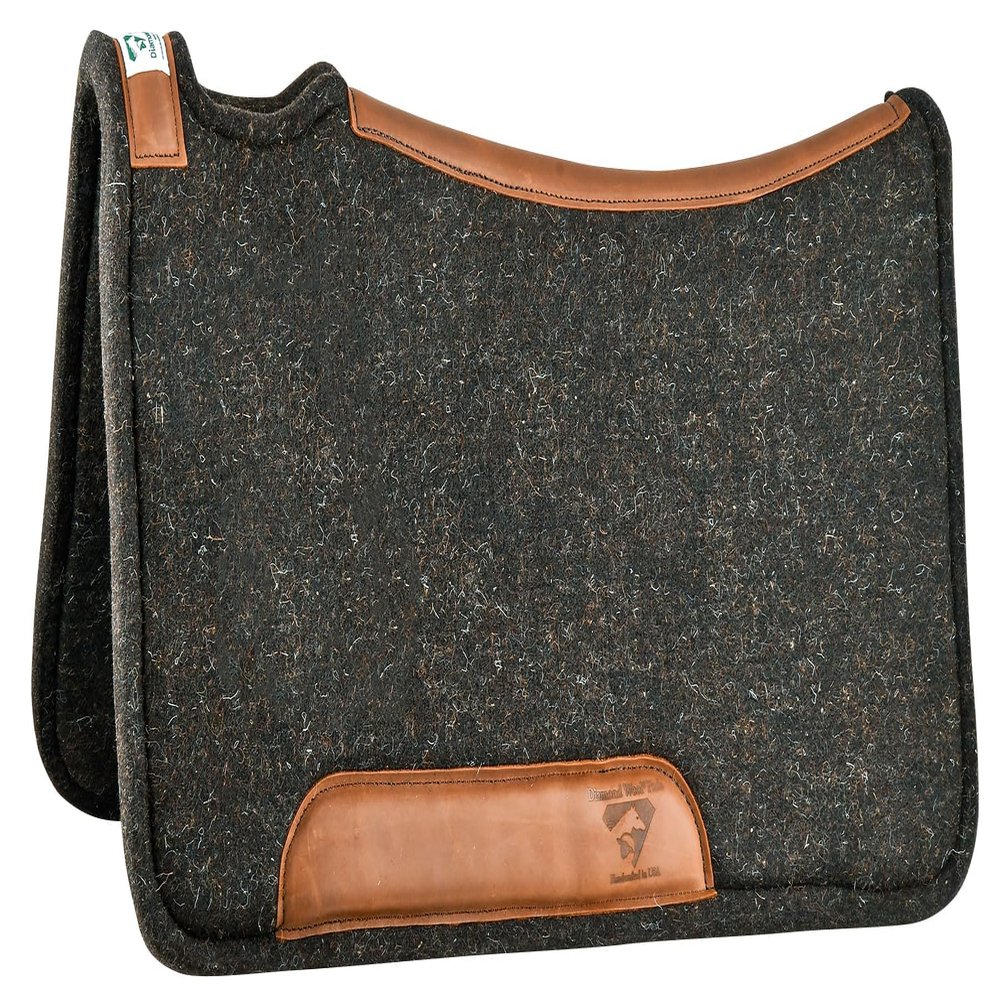 Diamond Wool Contour Felt Ranch Pad 32X32