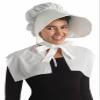 Rubies White Colonial Bonnet for Adults, Women's No Size view 1