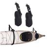 Suspenz Kayak Canoe Stand Up Paddle Board SUP Hanger, DLX Strap Storage System Padded, Black, 36" (40-4011) view 1