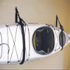 Suspenz Kayak Canoe Stand Up Paddle Board SUP Hanger, DLX Strap Storage System Padded, Black, 36" (40-4011) view 2