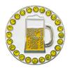 Giggle Golf Bling Social Hour Ball Marker Collection  Fun Golf Accessories for Women | Sparkly Gift for Golf Lovers | 19th Hole Vibes & Friends on The Green (Beer) view 3