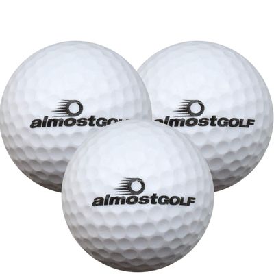 Almost Golf Limited Flight Golf Balls (3 Ball Pack) AlmostGolf - White - from in The Hole Golf