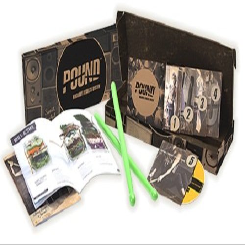POUND Rockout Results System - 5 DVDs, 9 At-home Workouts, Nutrition Guide with Recipes, 60-Day Fitness Calendar